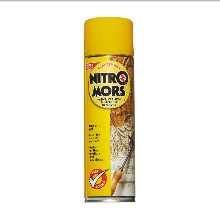 Nitromors Craftsman Paint, Varnish & Lacquer Remover 500ml - TETNCM500