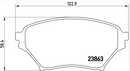 Brembo Brake Pad Set - P49029