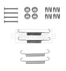Borg & Beck Fitting Kit -  Shoes  - BBK6206 fits Hyundai ix35 01/10-
