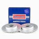 Borg & Beck Brake Disc (Pair)  - BBD4972