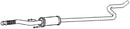Klarius PG966C - Box With Centre Pipe  - Fits Peugeot 208 1.2THP