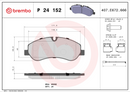Brembo Brake Pad Set - P24152