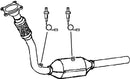 Klarius 321646 - Catalyst Type Approved Withpip  - Fits Seat Leon 1.8i