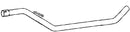 Klarius FE1149B - Centre Pipe  - Fits Ford C-Max 2.0 TDCi