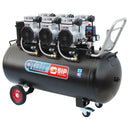 SIP QT AIR DD 4.5hp 200ltr Ultra Low Noise Compressor & Hose Reel Package - 05498AHR15