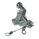 Maypole 50mm Ball & Pin Hitch Silver - MP84