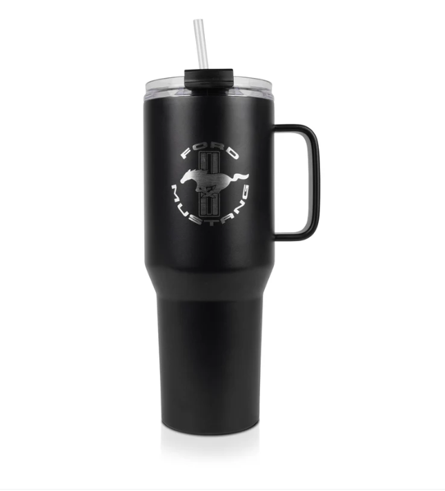 Ford Mustang XL Vacuum Mug Black