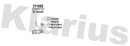 Klarius 311692 - Catalyst Type Approved  - Fits Honda CR-V 2.0i