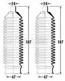 Borg & Beck Steering Gaiter Kit  - BSG3302 fits Ford Transit Connect