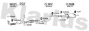 Klarius 301371 - Front Pipe For Cat  - Fits Mitsubishi Carisma 1.6i