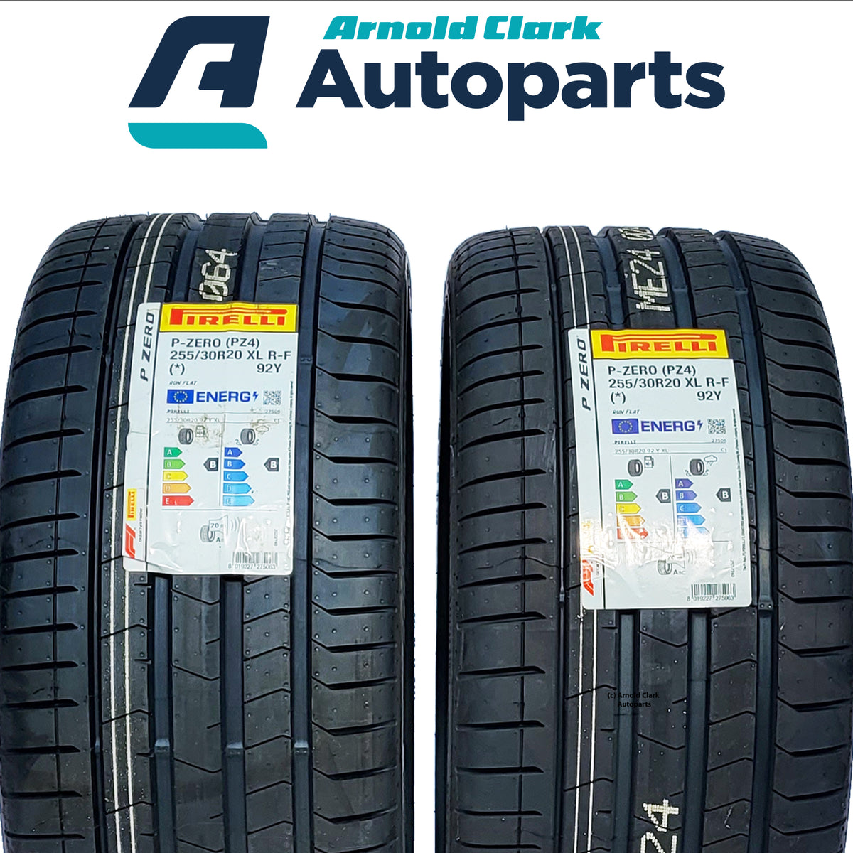 255 30 20 92Y Pirelli P-Zero (PZ4) Tyres x2 Pair | Arnold Clark