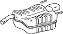 Klarius GM586P - Box With Tail Pipe