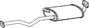 Klarius GM374C - Box With Centre Pipe  - Fits Opel Frontera 2.2DTi