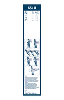 Bosch Twin single Front Wiper Blade - 650mm - 651U