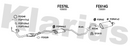 Klarius FE576L - Box With Centre Pipe  - Fits Ford Escort 1.8i