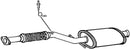 Klarius HY100V - Box With Centre Pipe  - Fits Hyundai Matrix 1.8i