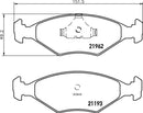 Mintex Brake Pad Set fits -Fiat MDB1912 (also fits other vehicles)