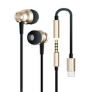 GadJet G-Series Earphones + Type-C Adapter - AU24A