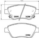 Mintex Brake Pad Set fits -Opel Vauxhall MDB3406 (also fits other vehicles)