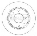 Borg & Beck Brake Disc Pair  - BBD4478 fits Mit.Colt 1.1,1.3,1.5czt10/04-