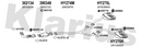 Klarius 302134 - Front Pipe For Cat  - Fits Hyundai Santa Fe 2.0TD