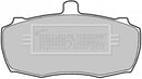 Borg & Beck Brake Pad Set - BBP1519 fits Ford Transit 86-91