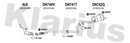 Klarius DN740V - Front Pipe  - Fits Nissan Note 1.5DCi