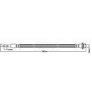 Borg & Beck Brake Hose  - BBH8550 fits TOYOTA Yaris 12/10-03/12