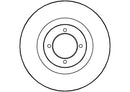 Disctech Brake Disc (Single) - Fits Mg, Seat - ABD2665 - Front Axle