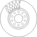 Disctech Brake Disc (Single) - Fits Alfa romeo - ABD2627 - Front Axle