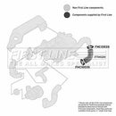 First Line Turbo Hose  - FTH1311 fits LR Freelander 2.0 M47 97-05