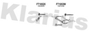 Klarius FT1052X - Centre Pipe  - Fits Fiat Ducato 2.3 JTD Multijet