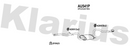Klarius AU541P - Box With Tail Pipe  - Fits Audi A3 2.0TDi