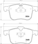 Mintex Brake Pad Set fits -Cadillac Opel Saab Vauxhall MDB2764 (also fits other vehicles)