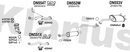 Klarius DN554T - Centre Pipe  - Fits Nissan Primera 1.8i