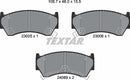 Textar Brake Pad Set - 2300501