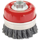 Draper Expert 80mm Twist Knot CUP Brush M14 - 52632