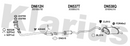 Klarius DN612H - Centre Pipe  - Fits Nissan Almera Tino 1.8i