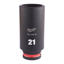 Milwaukee Hex socket ShW 3/8 deep 21mm-1pc - 4932480295