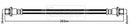Borg & Beck Brake Hose  - BBH7964 fits Toyota Land Cruiser 3.0D,4.0