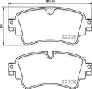 Mintex Brake Pad Set fits -Audi VW MDB3850 (also fits other vehicles)
