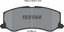 Textar Brake Pad Set - 2173001