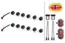 HELLA 2PT 010 458-751 LED-Daytime Running Light Set - LEDayFlex - 24/12V