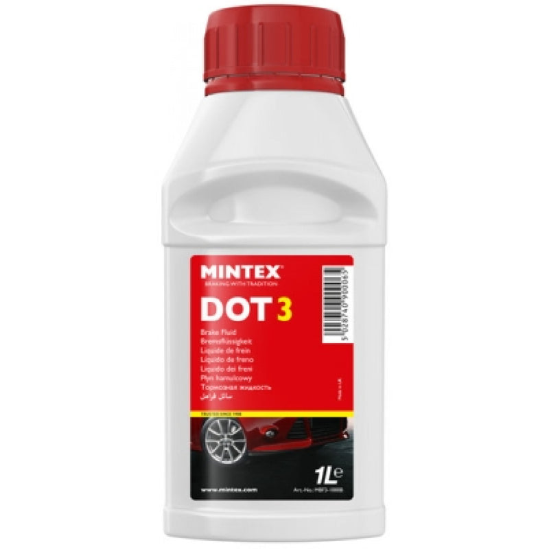 Mintex Dot 3 Brake Fluid 1Ltr - MBF3-1000B
