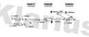 Klarius DN667C - Centre Pipe  - Fits Nissan 350Z 3.5i