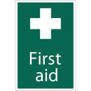 Draper First AID Sign Large - 72534