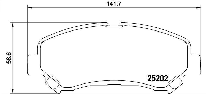 Brembo Brake Pad Set - P79028