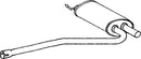 Klarius AU260D - Box With Centre Pipe  - Fits Audi A4 1.6i