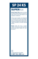 Bosch Wiper Blade Super Plus SP24KS, 600mm ? single front wiper blade