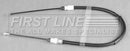 First Line Handbrake Cable - Rear LH - FKB2880